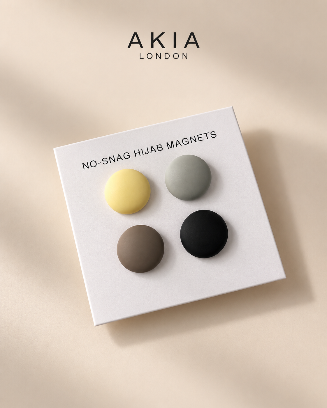 No-Snag Hijab Magnet (set of 4)